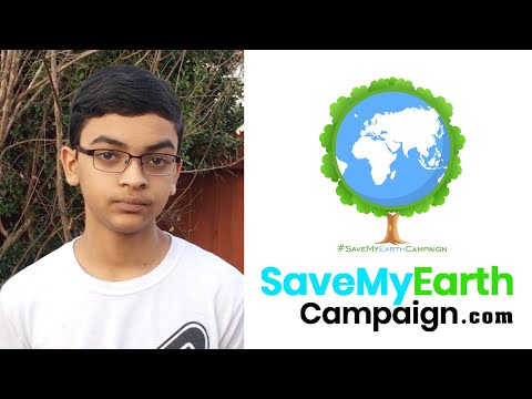 Mahith speech about Global Warming #SaveMyEarthCampaign