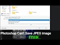 Photoshop Can T Save JPG JPEG PNG GIF Here S How You Can Save Image