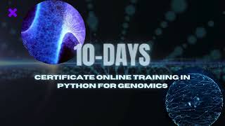 🌱💡Join our Python for Genomics Workshop and get hands-on experience in biological data analysis.