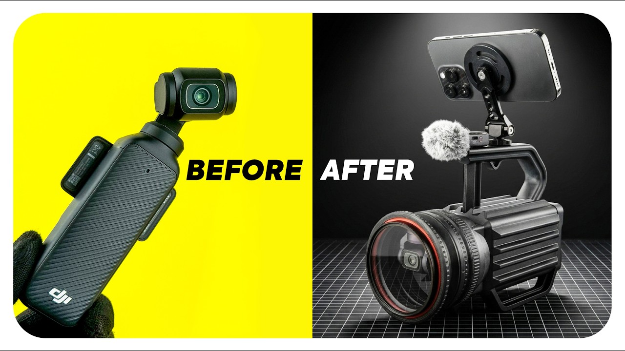 This DJI Osmo Pocket Rig Took Me 600 Hours - YouTube