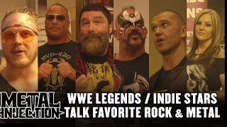 WWE Legends / Indie Stars Talk Favorite Bands, Compare Rock to Wrestling | Metal Injection
