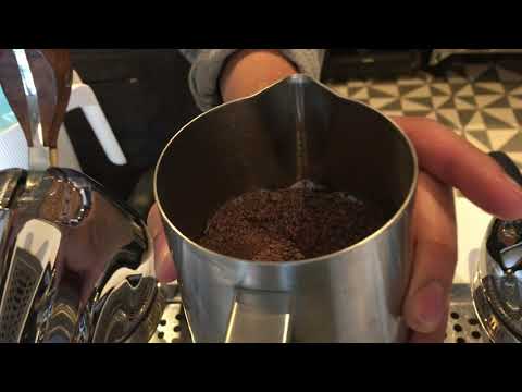 How a barista prepares hot chocolate using Rebel's Drinking Chocolate