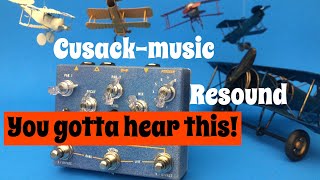 Video thumbnail for Cusack music-Resound reverb pedal demo by Devon Blue Whitaker (Devon Blue Whitaker music)