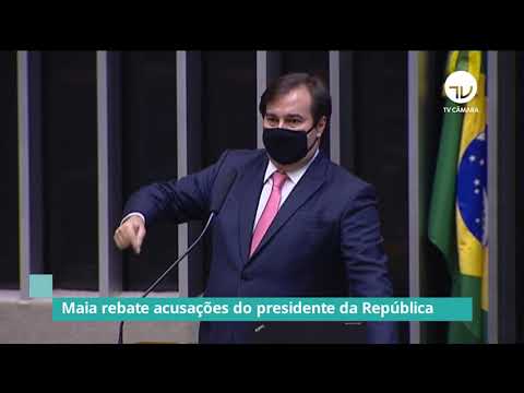 Maia rebate acusações do presidente da República - 18/12/20