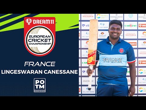 POTM: L.Canessane - Group C, Match 18 - MAL vs FRA | Highlights | Dream11 ECC, 2022 | ECC22.066