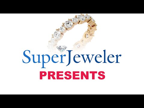SuperJeweler | 2 Carat Diamond Eternity Ring In 14K Yellow Gold | JWL53494