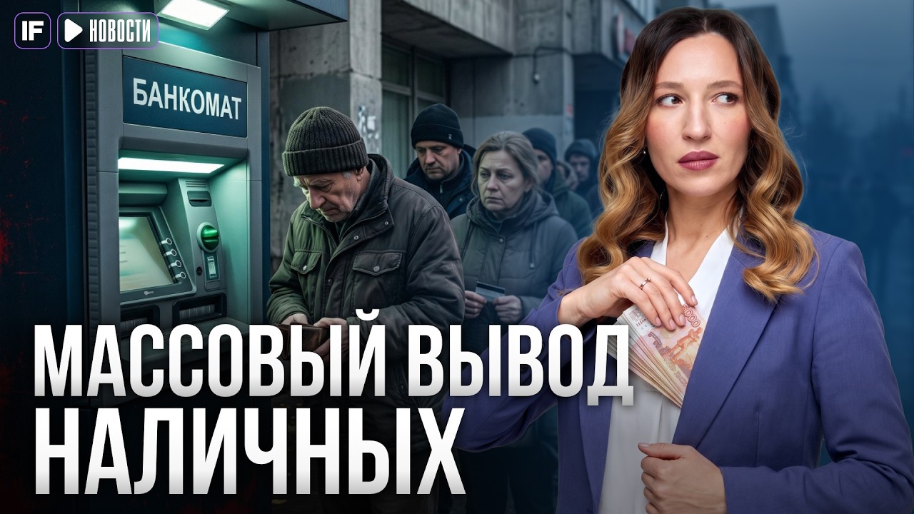 Россияне ЗАБИРАЮТ ДЕНЬГИ из банков: Что происходит?