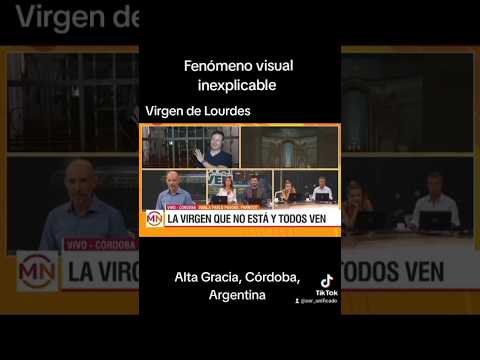 Ser de luz aparece en Alta Gracia, Córdoba.