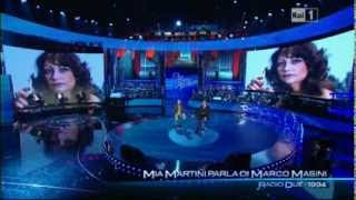 Mia Martini difende Marco Masini che commenta emozionato