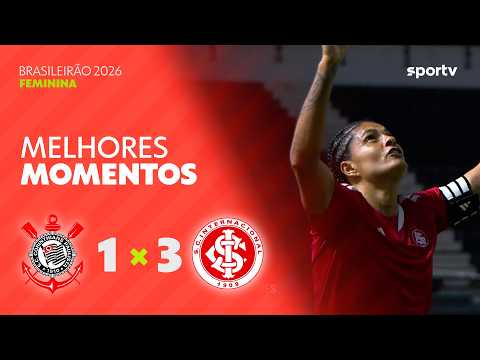 Gols e melhores lances de Corinthians x Internacional