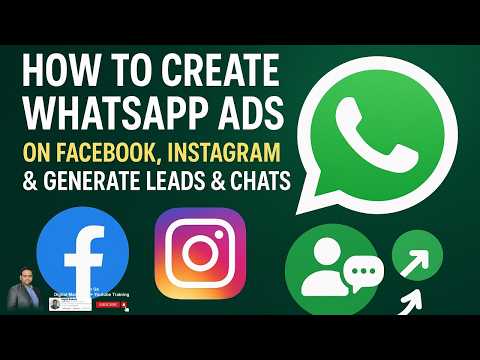 How to Create WhatsApp Ads on Facebook  Instagram and Generate Leads  Chats 2025