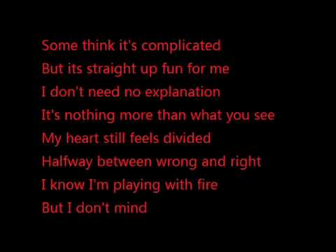 Alexandra Burke ft. Flo Rida - Bad boys (with lyrics on screen)