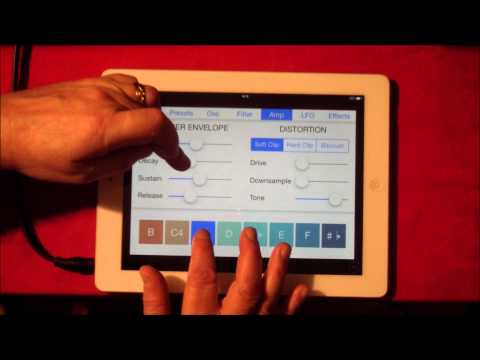 Synthecaster for iPad  Demo and Tutorial