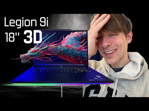 18 inches of pure 3D, no glasses needed: Legion 9i