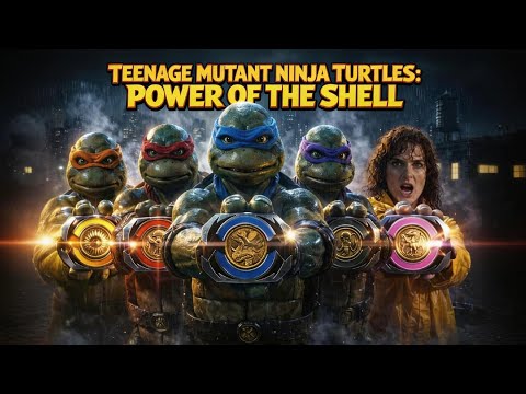 🔥 TMNT × Power Rangers (1995 Movie Style) | Morph Sequence Cinematic 🔥🐢