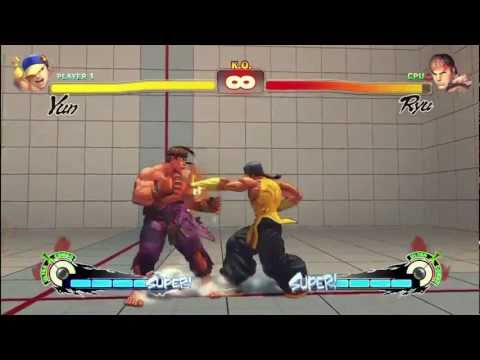 SSFIV AE Yun Super Combo Tutorial