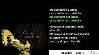 MI AMIGO EL TORDILLO - VICENTE FERNÁNDEZ  (LETRA OFICIAL)