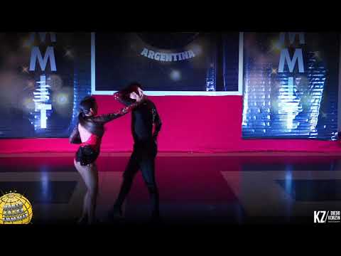 ELIANE SOL POMPOLO Y JULIO CEJAS -1er PUESTO PAREJA BACHATA CABARET- ASS 2018