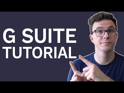 G Suite Tutorial - How to Create a Business Email