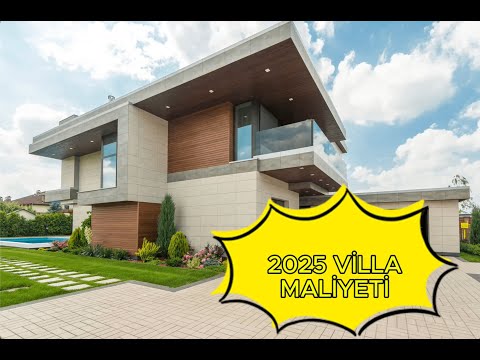 2025 Yılı Villa Maliyeti - 160 Metrekare Müstakil Ev Maliyeti - Kalem Kalem Villa Yapımı