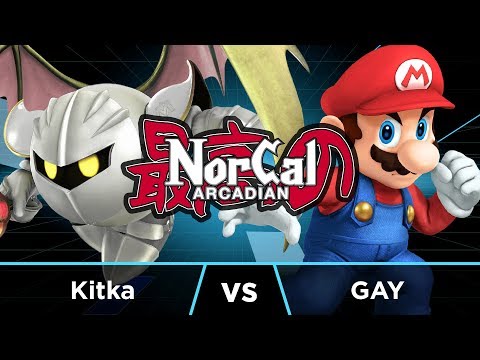 NorCal Arcadian 2018 - Top 48: Kitka (Meta Knight) vs. GAY (Mario)