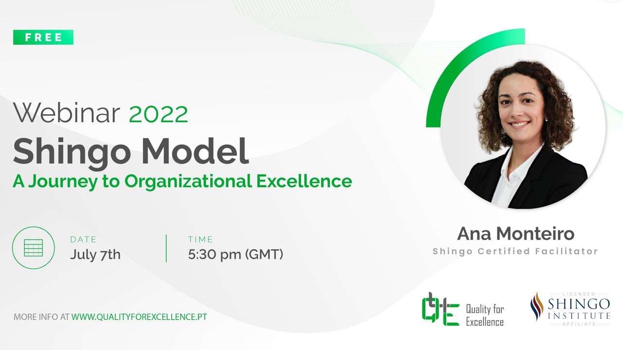 WEBINAR: Shingo Model - A Journey to Organizational Excellence