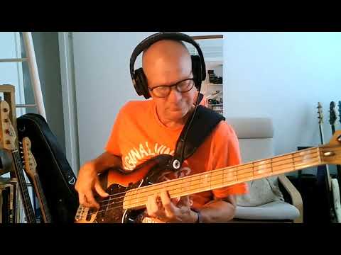 Fender 78" jazz bass, Labella deep talkin' flats