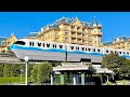 Riding On Japan S Driverless Monorail Train At Tokyo Disney Resort