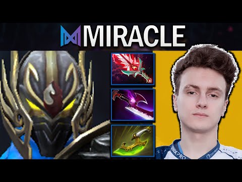 Sven Dota 2 Gameplay Nigma.Miracle with Bloodthorn - Silveredge