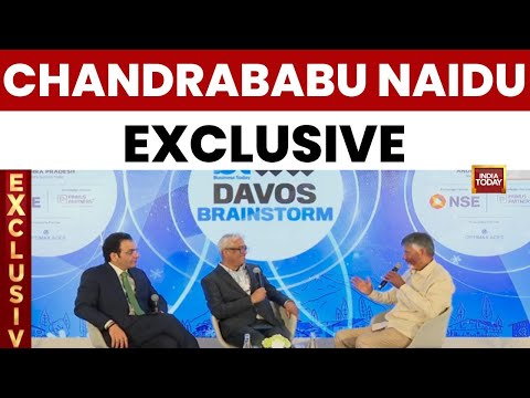 CM Nara Chandrababu Naidu at Davos: ‘This Is India’s Time’ Under PM Modi | Exclusive Interview
