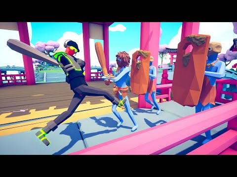 CYBERPUNK vs EVERY FACTION 🤖🤖🤖 | Totally Accurate Battle Simulator TABS