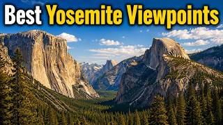 Best Places to Visit in Yosemite: El Capitan & Half Dome Views