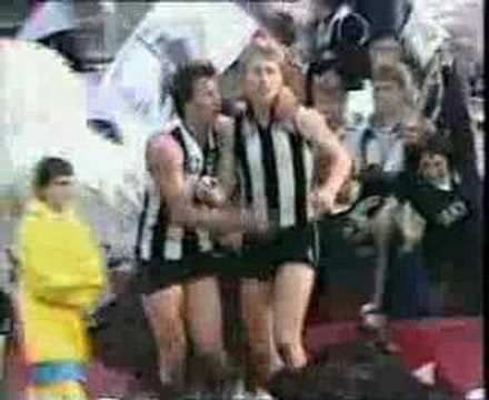 VFL football R 12 1985 Collingwood v North Melbourne