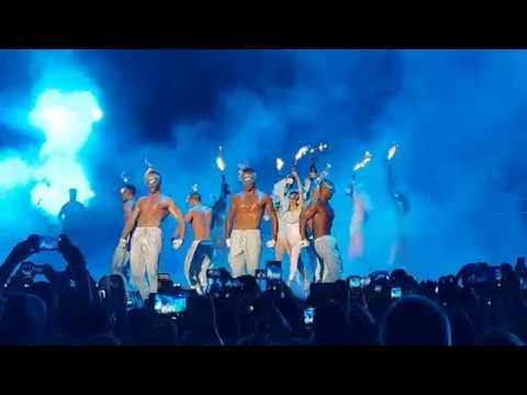 JLo - Jennifer Lopez - It's My Party Tour OPENING / MEDICINE (LIVE, HD, Open Air, Malaga)