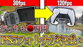 ［PS5］同じ金額で30FPSが120FPSに!?PS5フォートナイトがやばい［フォートナイト］