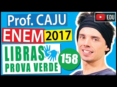 [ENEM Libras 2017] 158 📗 NOTAÇÃO CIENTÍFICA Uma das principais provas de velocidade do atletismo é