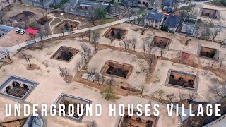 Dikengyuan Village With Underground Houses Thousands Of Years Old