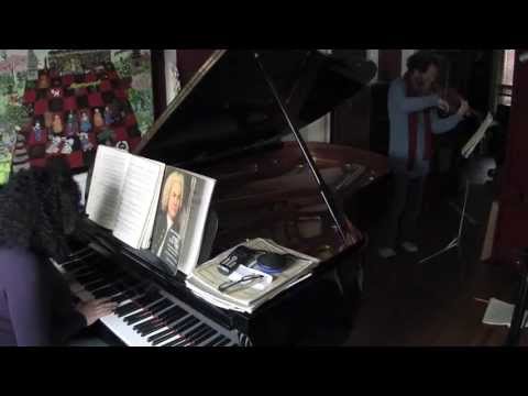 Brahms Sonata No.2 Adagio  Ezra Azmon/Violin  Linda Shumas/Piano