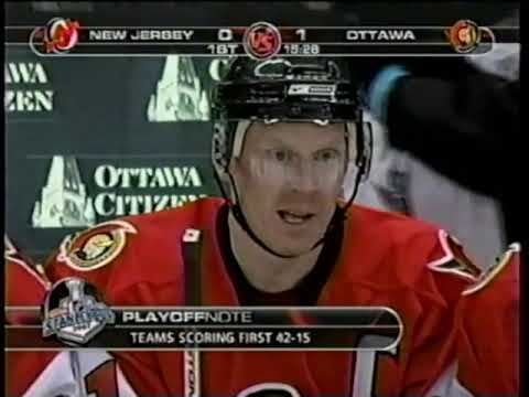 New Jersey Devils at Ottawa Senators (Game 4) - May 2, 2007 - Antoine Vermette, Zach Parise