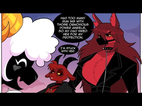 hellhound mommy bodyguard?! | idolomantises comic dub