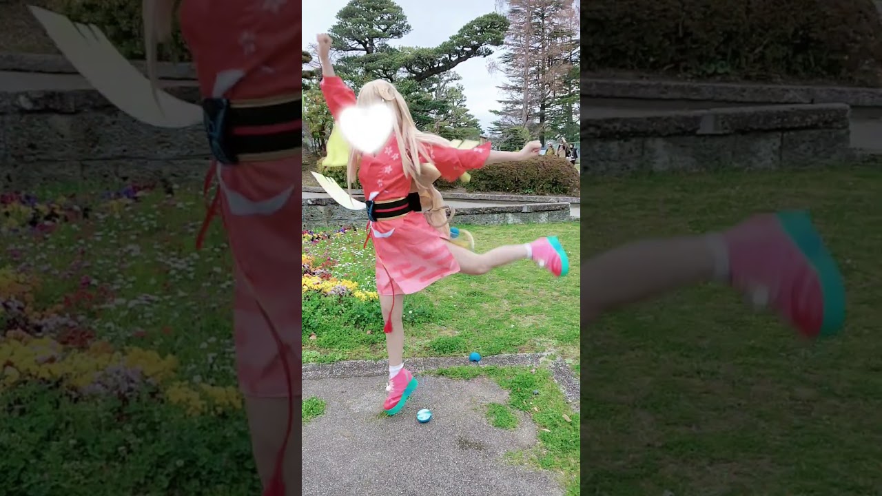 衣装大破NG!! #コスプレ #cosplay #超かぐや姫 #cosmicprincesskaguya