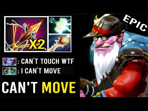 LMG IS BACK! BALLISTA + RAPIER Sniper 2x Knockback + Headshot Enemy Can't Move Crazy Game WTF Dota 2