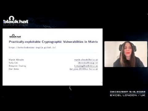 Practically-exploitable Cryptographic  Vulnerabilities in Matrix