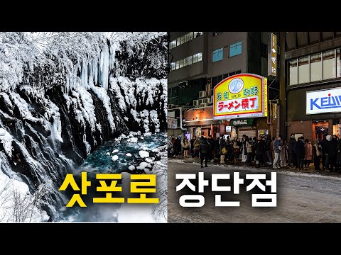 [일본]삿포로 여행이 장단점 15가지