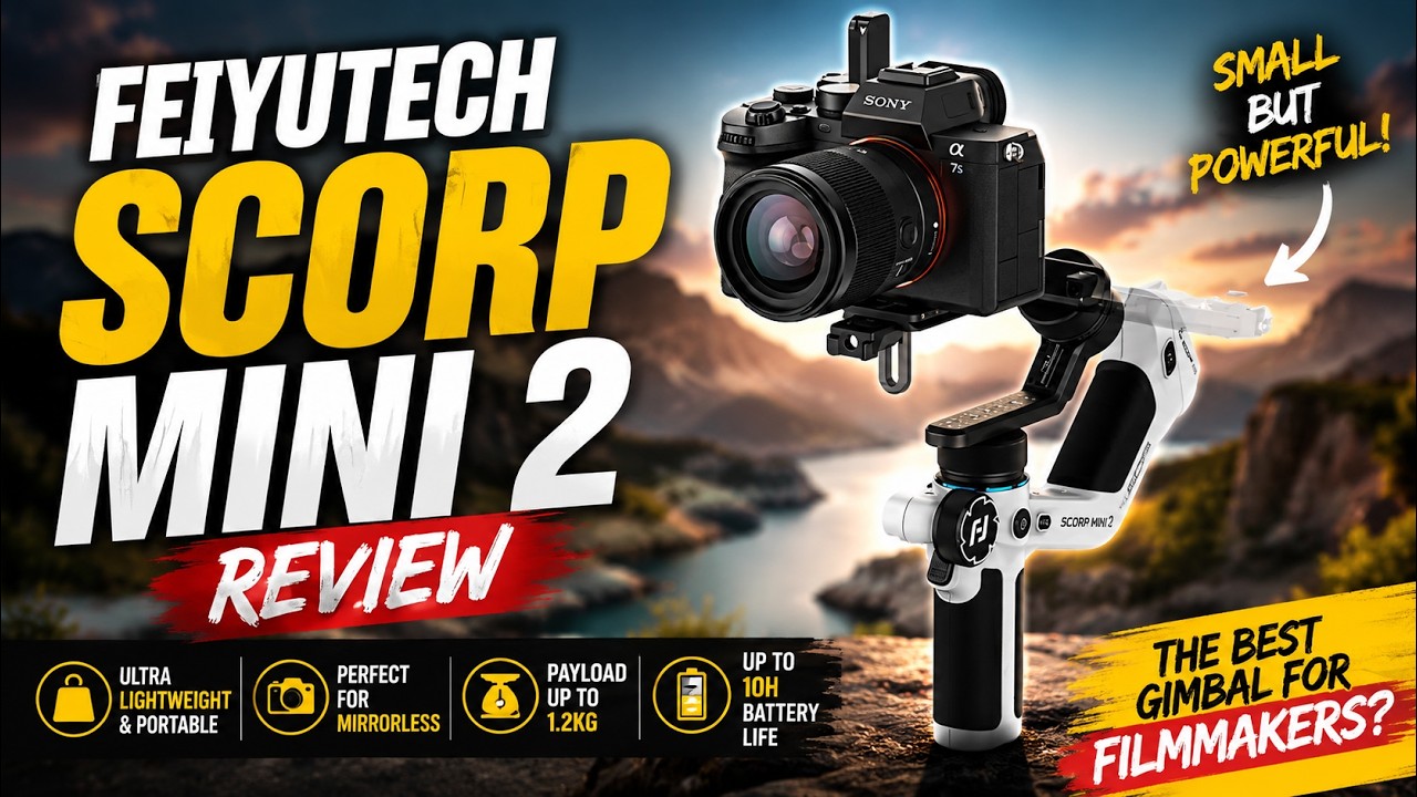 Feiyutech SCORP MINI 2 Gimbal Review | The BEST Gimbal for Filmmakers?