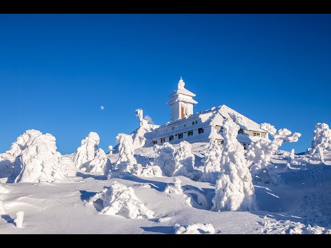 Fichtelberg in Eis und Schnee