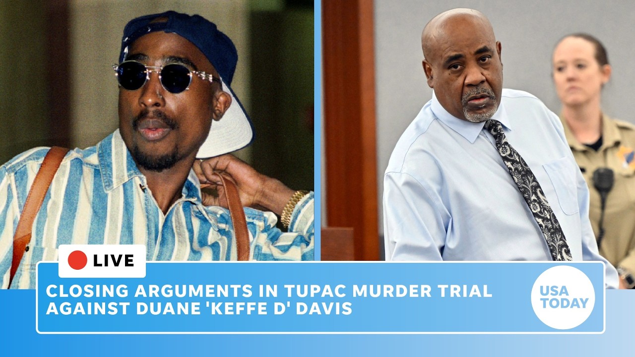 Tupac trial live: Closing arguments made in case against Duane 'Keffe D' Davis in 1996 murder
