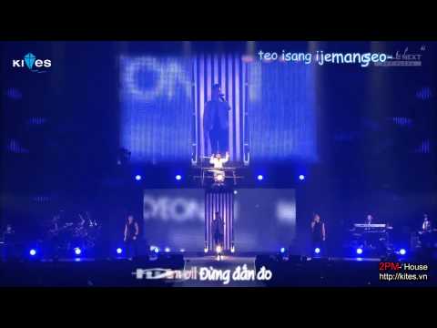 Vietsub+kara2PM House121125 2PM Be My Baby Perf KITES VN