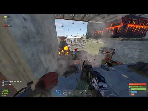 5 second raid defense #rust