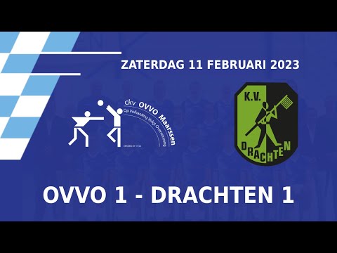 OVVO Maarssen 1 vs  Drachten/Van der Wiel 1 | Livestream (11-2-2023)